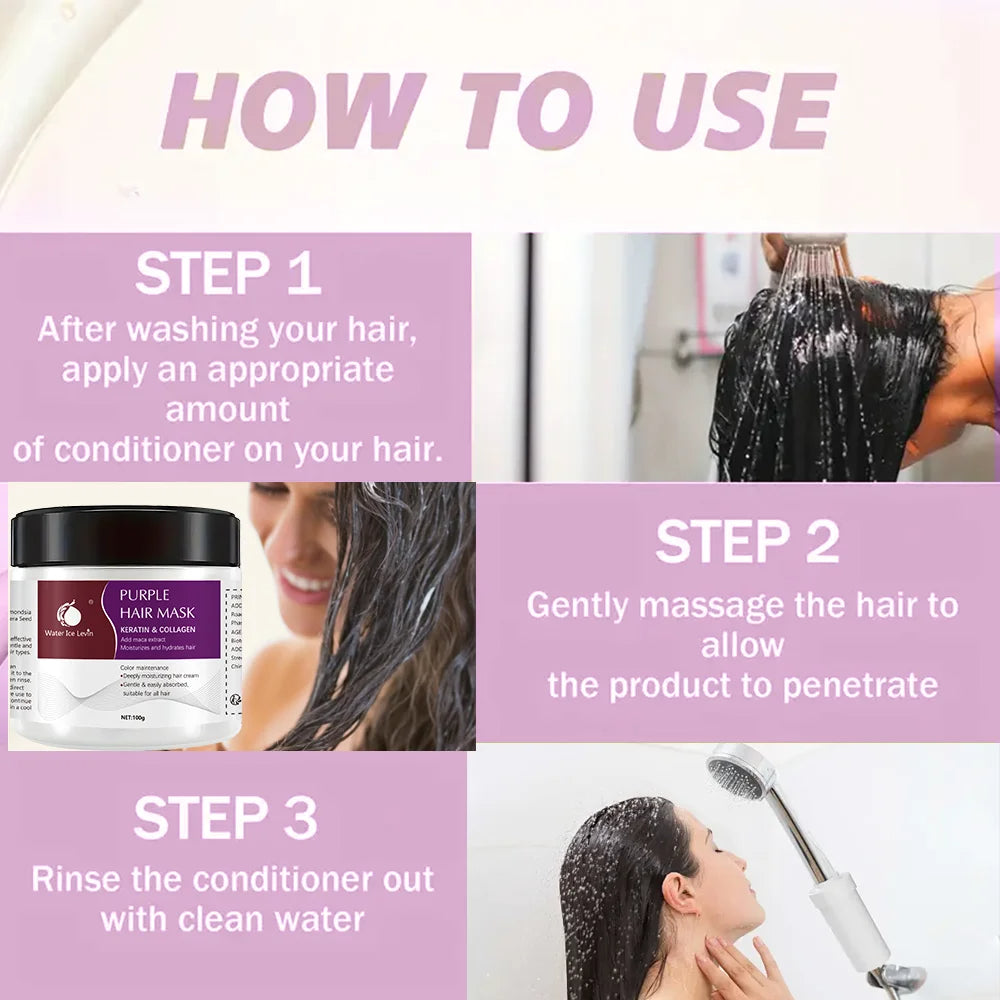 Purple Hair Mask