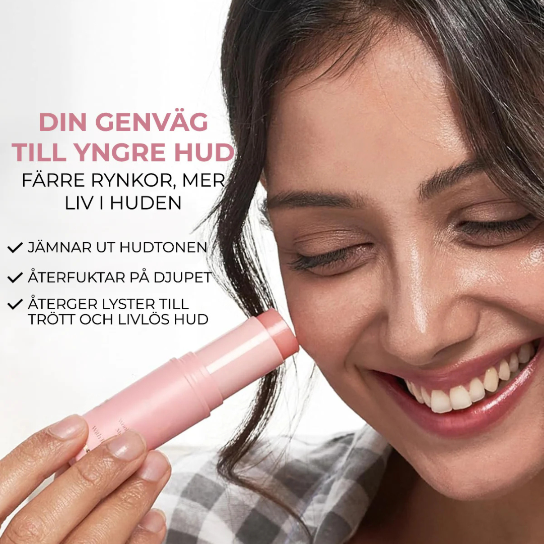 RadianceStick™ – Fugt, glød og glattere hud på sekunder