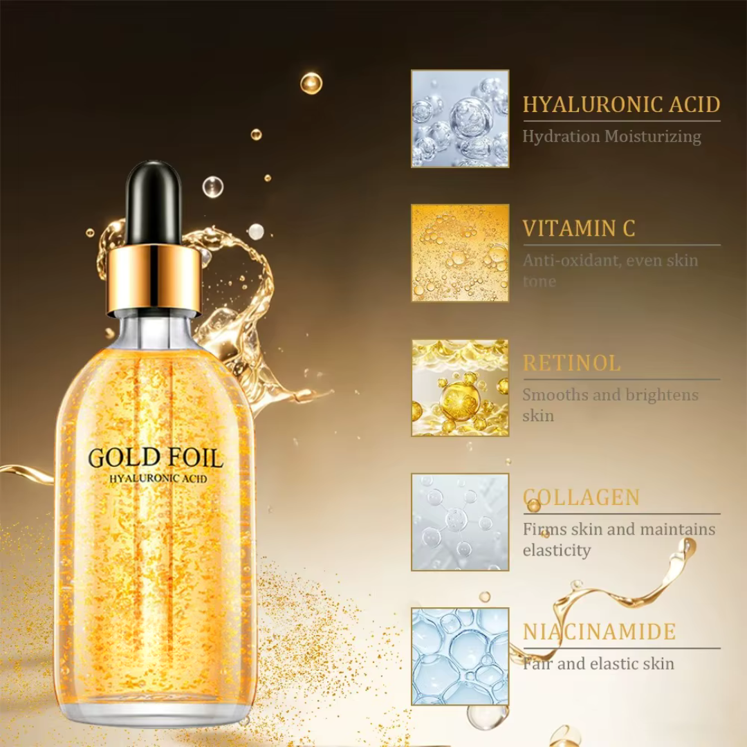 24K Gold Face Serum – Anti-Aging & Lifting